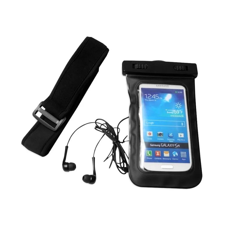 ETUI PROTECTION IPHONE 4&5+BRASSARD+ECOUTEURS AQUATYS