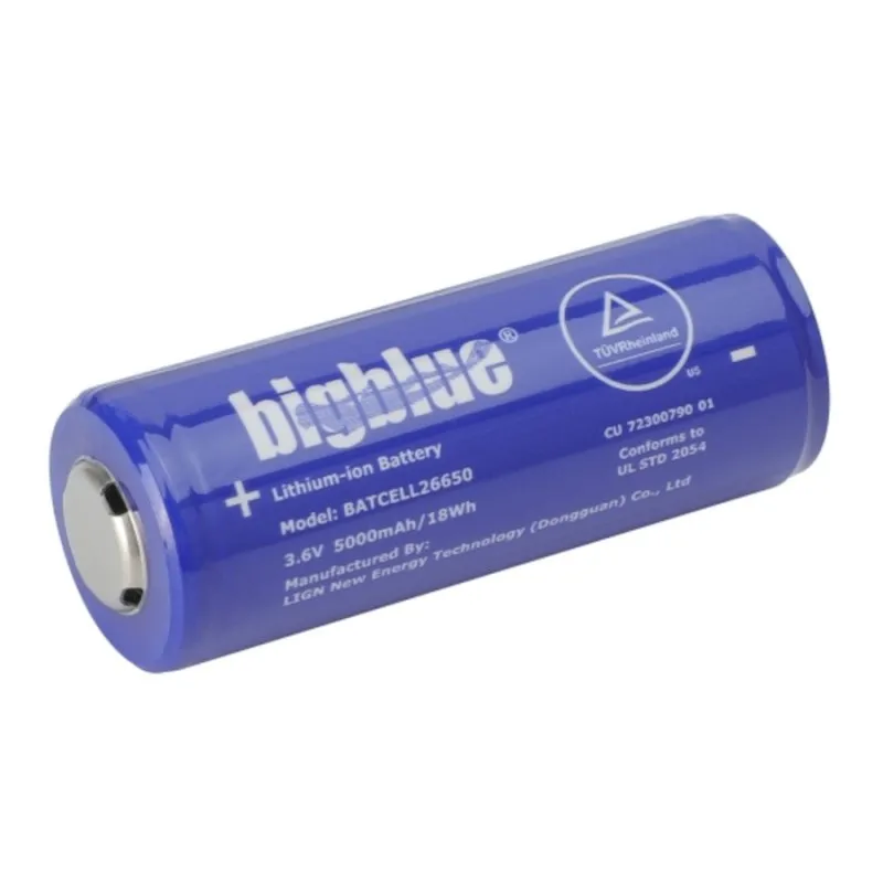 [BB-BAT-266] BATTERIE 26650 BIG BLUE