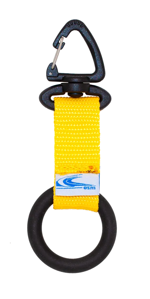 [ACCE000179-BK-BL] ACCROCHE OCTOPUS ANNEAU SILICONE ESM (Bleu)